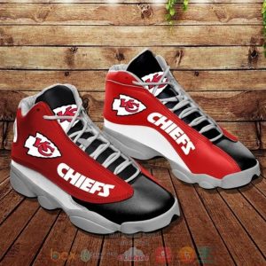 Kansas City Chiefs Nfl Logo Football Team Air Jordan 13 Shoes Kansas City Chiefs Air Jordan 13 Shoes