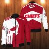 Kansas City Chiefs Punisher Skull Bomber Jacket Kansas City Chiefs Bomber Jacket