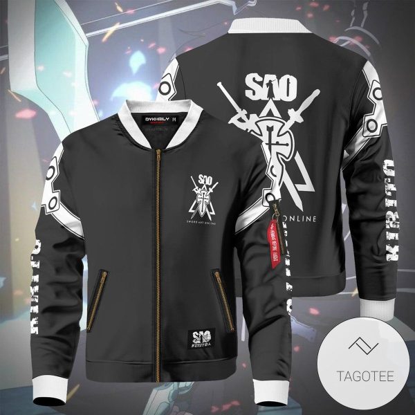 Kazuto Kirigaya Bomber Jacket Sword Art Bomber Jacket