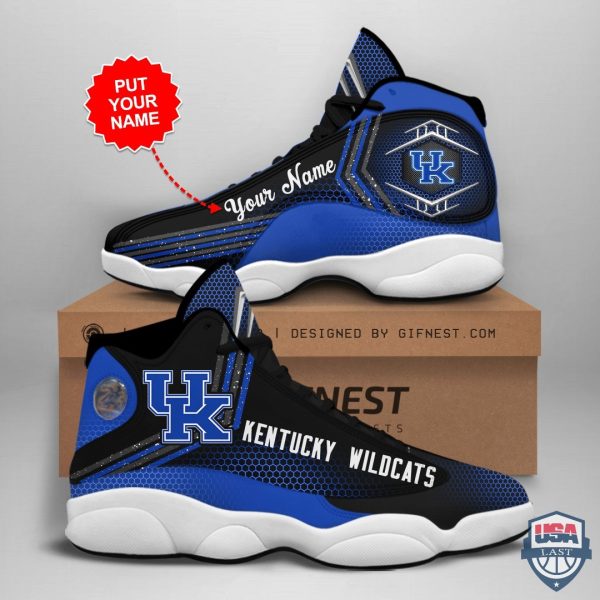 Kentucky Wildcats Air Jordan 13 Custom Name Personalized Shoes Kentucky Wildcats Air Jordan 13 Shoes