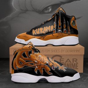 Kurama Nine Tails Air Jordan 13 Sneaker Shoes Naruto Kurama Nine Tails Air Jordan 13 Shoes