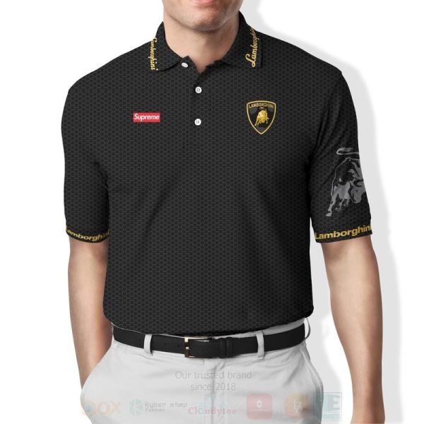 Lamborghini Supreme Polo Shirt Lamborghini Polo Shirts