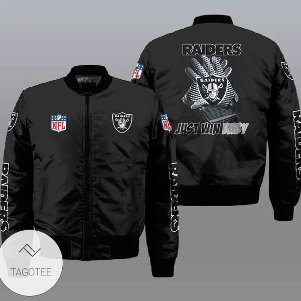 Las Vegas Raiders Bomber Jacket Las Vegas Raiders Bomber Jacket