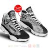 Las Vegas Raiders Football Nfl Custom Name Air Jordan 13 Shoes 2 Las Vegas Raiders Air Jordan 13 Shoes