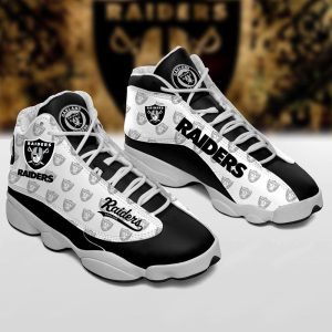 Las Vegas Raiders Nfl Ver 1 Air Jordan 13 Sneaker Las Vegas Raiders Air Jordan 13 Shoes
