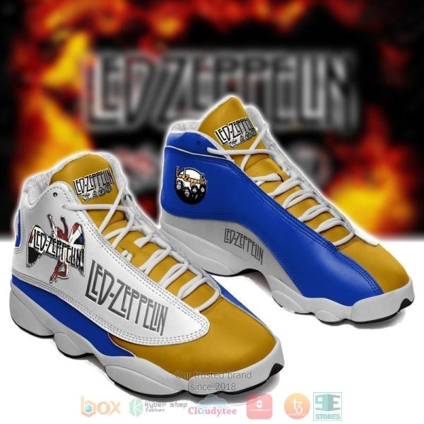 Led Zeppelin Band Air Jordan 13 Shoes 2 Led Zeppelin Air Jordan 13 Shoes