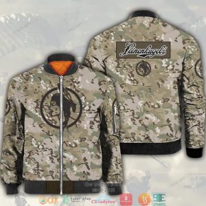 Leinenkugels Camouflage Bomber Jacket