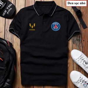 Lionel Messi Paris Saint Germain Black Polo Shirt Lionel Messi Polo Shirts