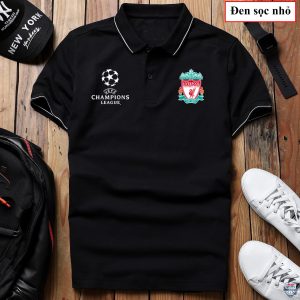 Liverpool Uefa Champions League Black Polo Shirt Liverpool Polo Shirts