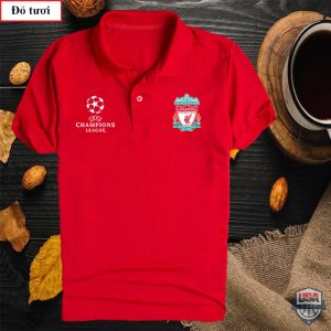 Liverpool Uefa Champions League Red Polo Shirt Liverpool Polo Shirts