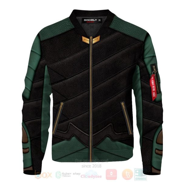 Loki Laufeyson Bomber Jacket 2 Loki Bomber Jacket