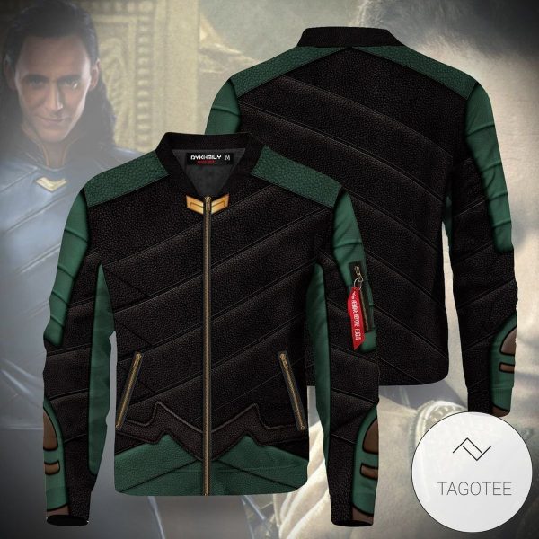 Loki Laufeyson Bomber Jacket Loki Bomber Jacket