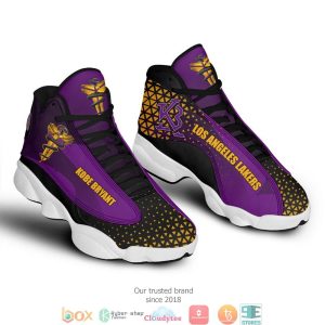Los Angeles Lakers Kobe Bryant Nba 2 Basketball Air Jordan 13 Sneaker Shoes Los Angeles Lakers Air Jordan 13 Shoes