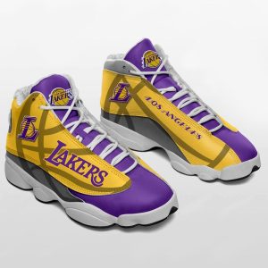 Los Angeles Lakers Nba Ver 1 Air Jordan 13 Sneaker Los Angeles Lakers Air Jordan 13 Shoes