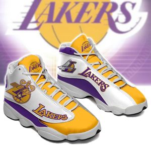 Los Angeles Lakers Nba Ver 2 Air Jordan 13 Sneaker Los Angeles Lakers Air Jordan 13 Shoes