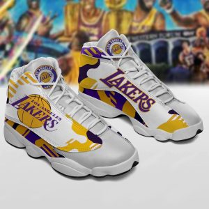 Los Angeles Lakers Nba Ver 3 Air Jordan 13 Sneaker Los Angeles Lakers Air Jordan 13 Shoes