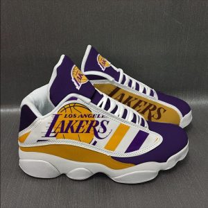 Los Angeles Lakers Nba Ver 4 Air Jordan 13 Sneaker Los Angeles Lakers Air Jordan 13 Shoes