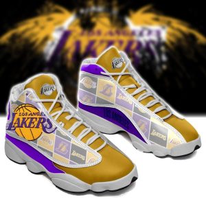 Los Angeles Lakers Nba Ver 6 Air Jordan 13 Sneaker Los Angeles Lakers Air Jordan 13 Shoes