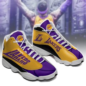 Los Angeles Lakers Nba Ver 7 Air Jordan 13 Sneaker Los Angeles Lakers Air Jordan 13 Shoes