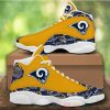 Los Angeles Rams Football Nfl Air Jordan 13 Shoes Los Angeles Rams Air Jordan 13 Shoes