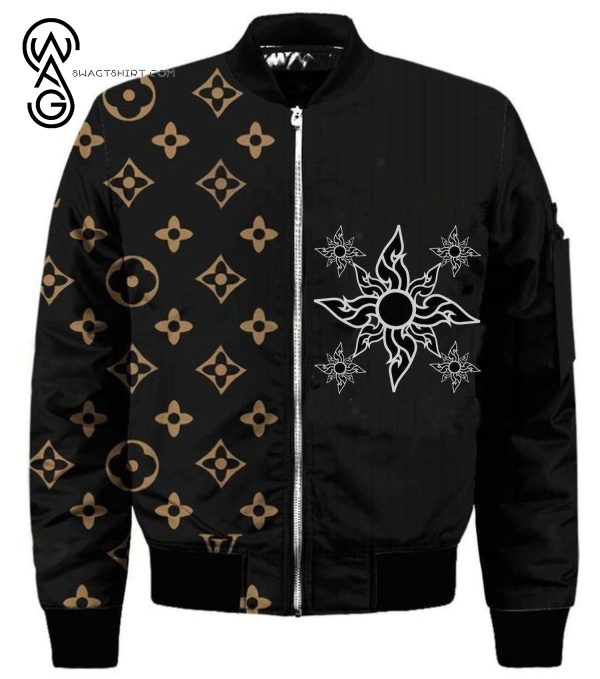 Louis Vuitton Black Version All Over Print Bomber Jacket Louis Vuitton Bomber Jacket