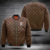 Louis Vuitton Brown Pattern Bomber Jacket Louis Vuitton Bomber Jacket