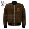 Louis Vuitton Brown Version All Over Print Bomber Jacket Louis Vuitton Bomber Jacket