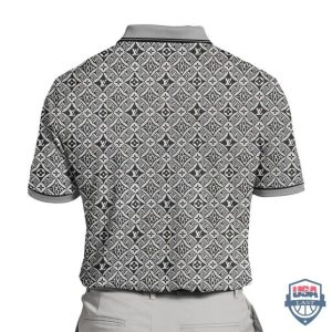 Louis Vuitton Logo Brown Polo Shirt - USALast