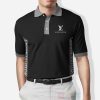 Louis Vuitton Paris Full Black Polo Shirt Louis Vuitton Polo Shirts