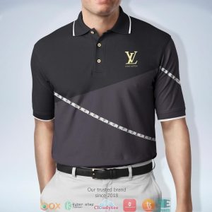Louis Vuitton Yellow Lv Black White Stripe Polo Shirt Louis Vuitton Polo Shirts