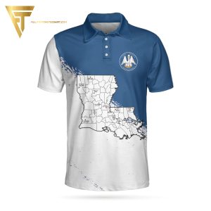 Louisiana Full Printing Polo Shirt