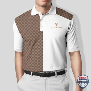 Lv Louis Vuitton Premium 3D Polo Shirt Louis Vuitton Polo Shirts