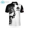 Machinist Proud Skull Full Printing Polo Shirt Skull Polo Shirts