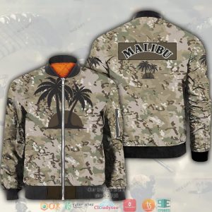 Malibu Camouflage Bomber Jacket Malibu Bomber Jacket