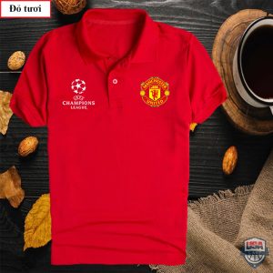 Manchester United Uefa Champions League Red Polo Shirt Manchester United Polo Shirts