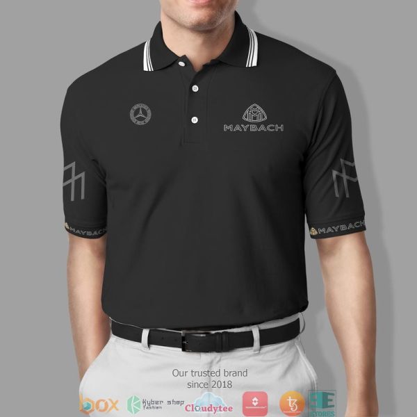 Maybach Black Polo Shirt Maybach Polo Shirts