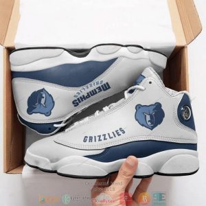 Memphis Grizzlies Nba Football Teams Big Logo 32 Gift Air Jordan 13 Sneaker Shoes Memphis Grizzlies Air Jordan 13 Shoes