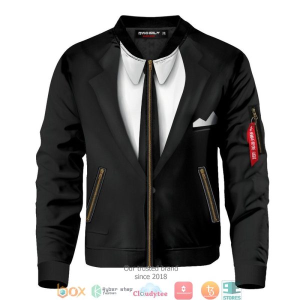 Men In Black Suit Bomber Jacket