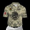 Mexican Army Mexican Flag Custom Personalized Polo Shirt Mexico Polo Shirts