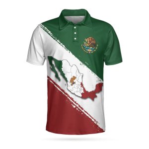 Mexico For Golf Unisex Polo Shirt Golf Polo Shirts