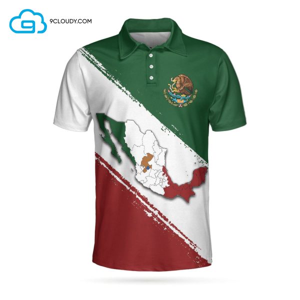 Mexico Full Printing Polo Shirt Mexico Polo Shirts