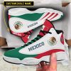 Mexico Personalized Red Green Air Jordan 13 Shoes Mexico Air Jordan 13 Shoes