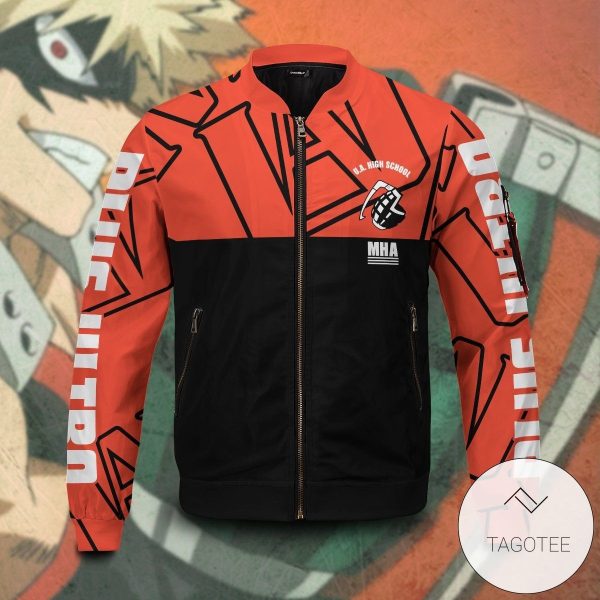 Mha Bakugo Bomber Jacket My Hero Academia Bomber Jacket