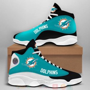 Miami Dolphins Nfl Air Jordan 13 Shoes 3 Miami Dolphins Air Jordan 13 Shoes