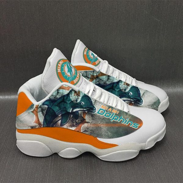 Miami Dolphins Nfl Ver 1 Air Jordan 13 Sneaker Miami Dolphins Air Jordan 13 Shoes