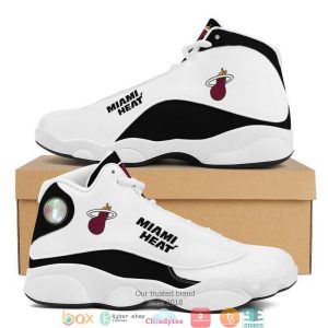 Miami Heat Nba Football Team Air Jordan 13 Sneaker Shoes Miami Heat Air Jordan 13 Shoes
