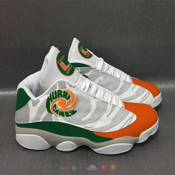 Miami Hurricanes Ncaa Air Jordan 13 Shoes Miami Hurricanes Air Jordan 13 Shoes