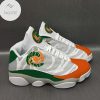 Miami Hurricanes University Of Miami Sneakers Air Jordan 13 Shoes Miami Hurricanes Air Jordan 13 Shoes