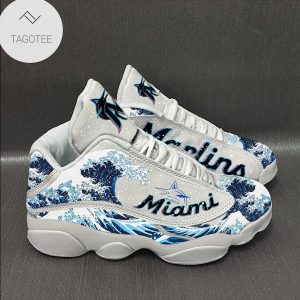 Miami Marlins Sneakers Air Jordan 13 Shoes Miami Marlins Air Jordan 13 Shoes