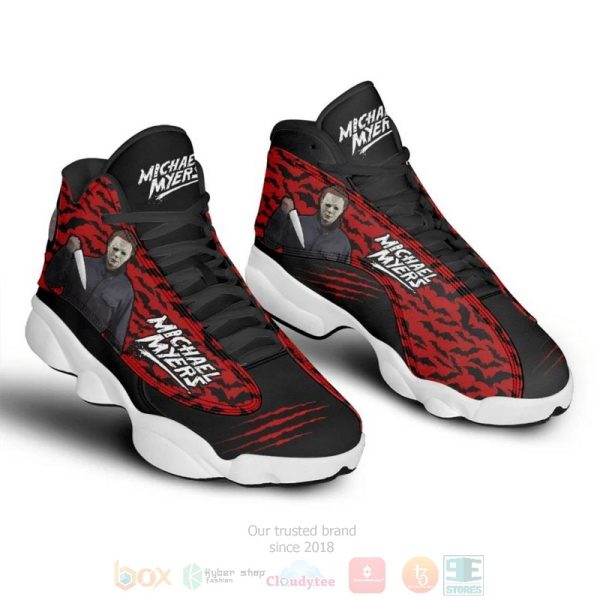 Michael Myers Black Red Air Jordan 13 Shoes Michael Myers Air Jordan 13 Shoes